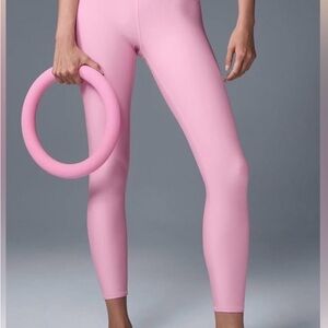 Alo Sweet Pink 7/8 Airlift Leggings